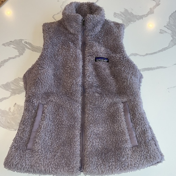 Patagonia Jackets & Blazers - PATAGONIA Women Los Gatos Fleece Vest lilac lavender purple super soft Cozy XS
